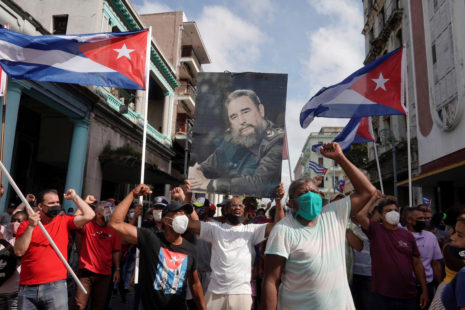 Такога не было амаль 30 гадоў: антыўрадавыя пратэсты на Кубе