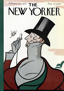 На вокладцы The New Yorker будуць Пуцін і Трамп у выглядзе матылька (фота)