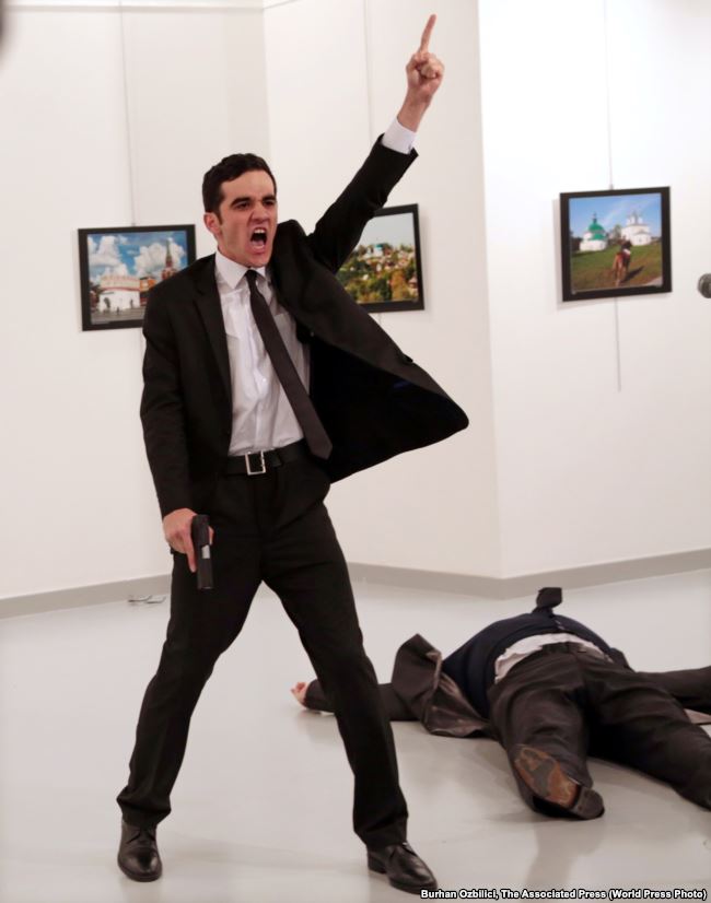 Прэмію World Press Photo атрымаў здымак з забойствам расійскага амбасадара