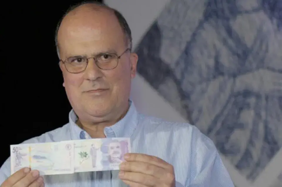 Фотафакт: Калумбія выпусціла банкноту з выявай пісьменніка Маркеса
