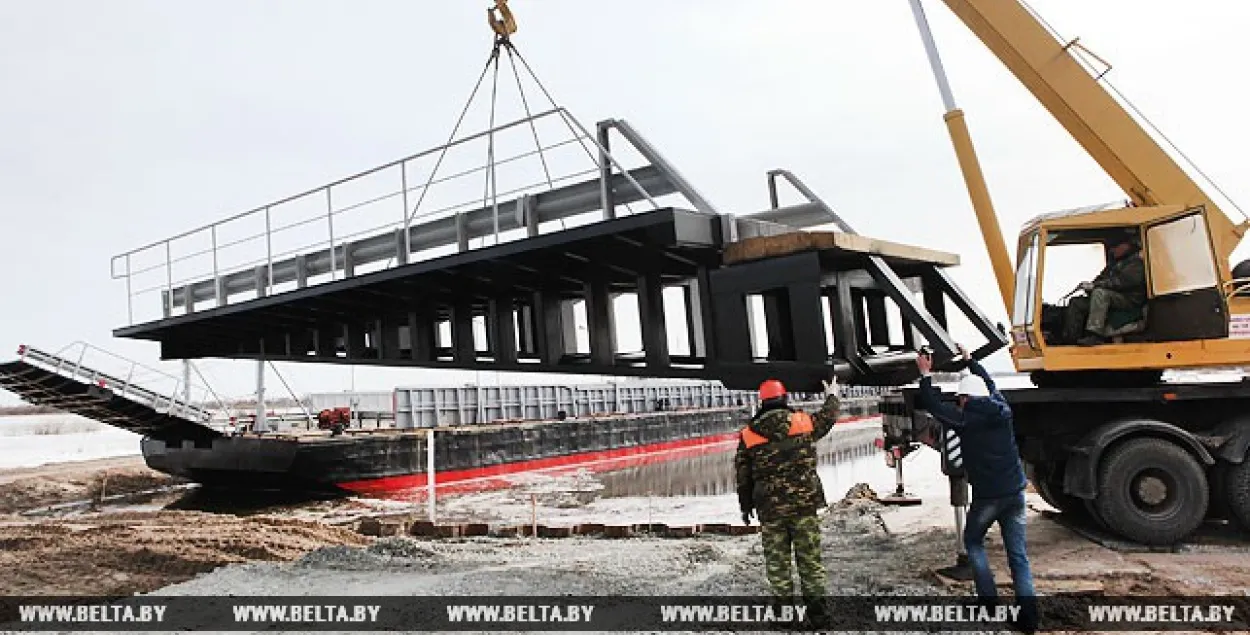 Новы мост праз Прыпяць у Жыткавіцкім раёне пабудуюць да 7 лістапада