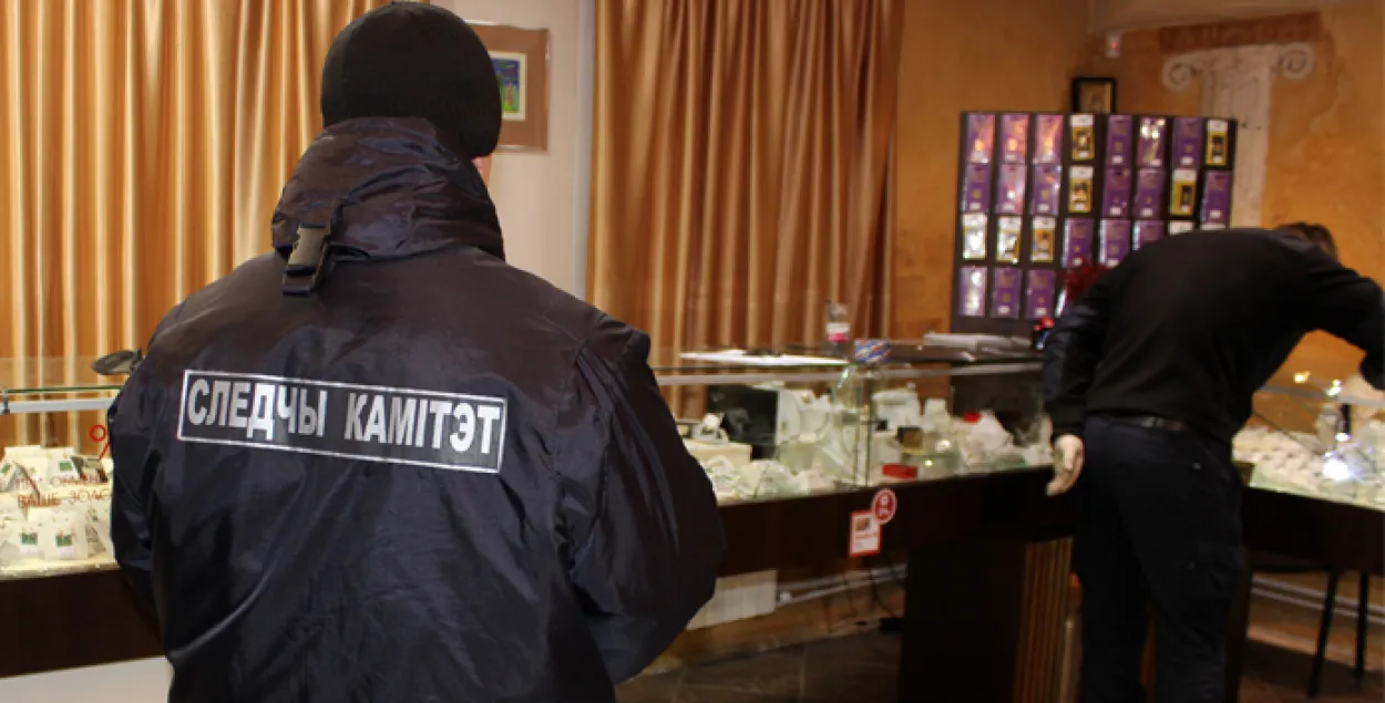 Завершанае расследаванне нападзення на ювелірную краму ў Мінску