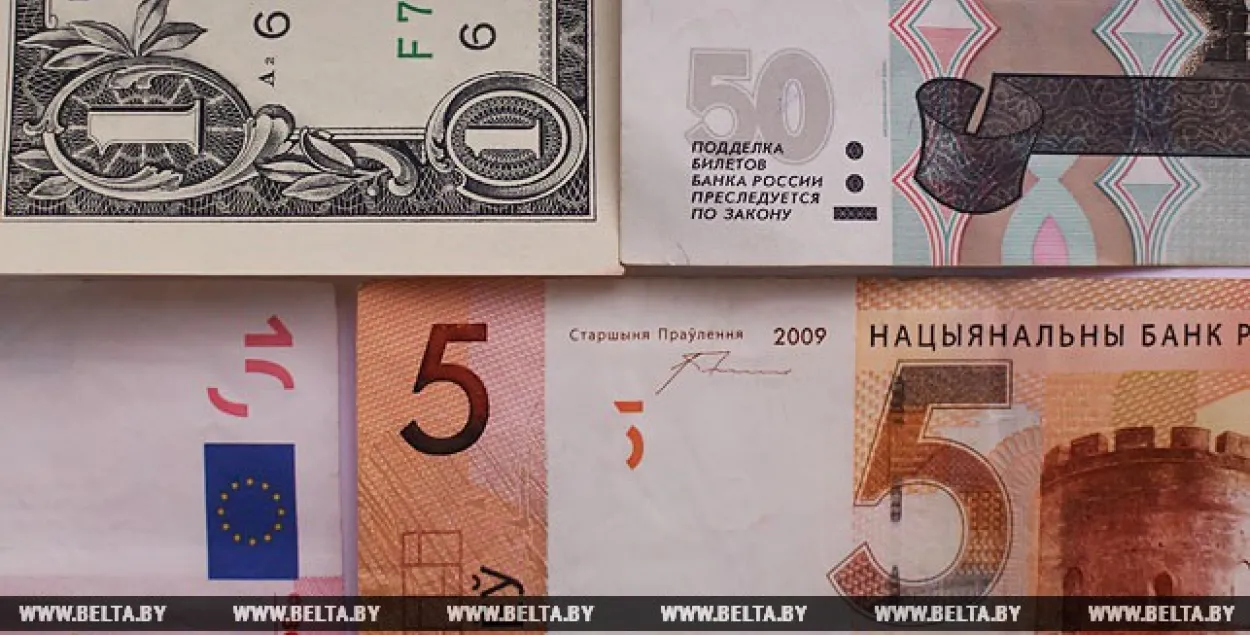 2 жніўня ў Беларусі выраслі курсы долара і еўра