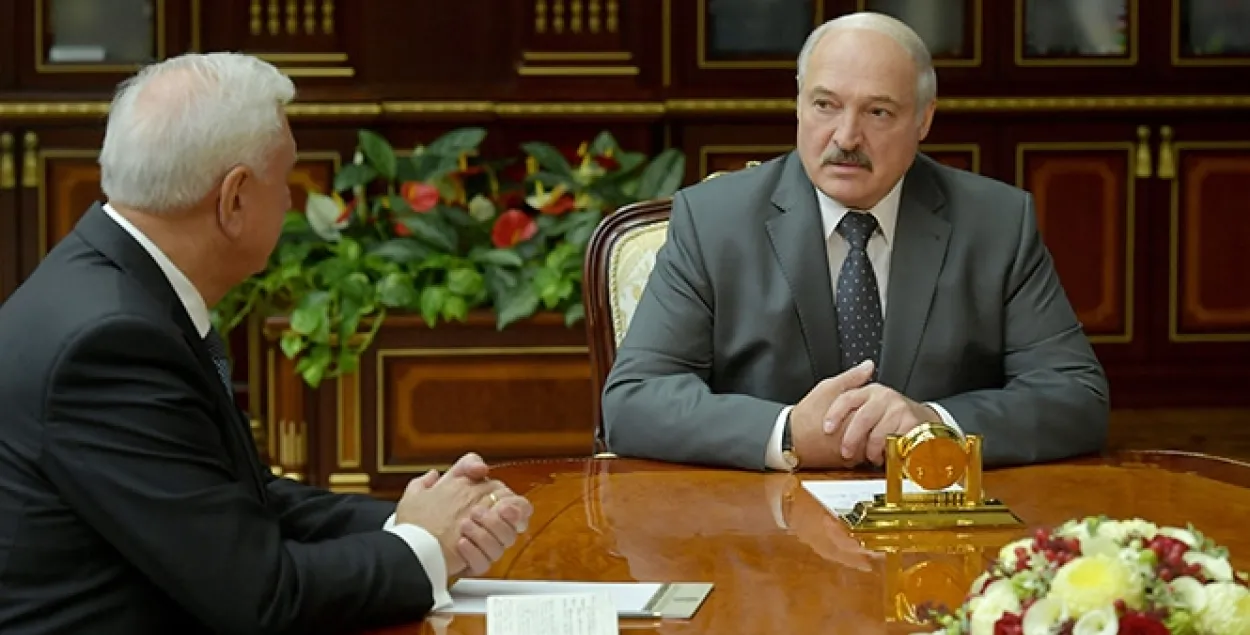 Михаил Мясникович и Александр Лукашенко / president.gov.by​