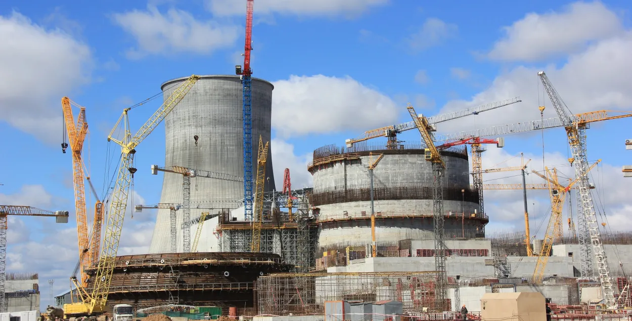 Мінэнерга распавяло пра абрушэнне пры будаўніцтве Беларускай АЭС