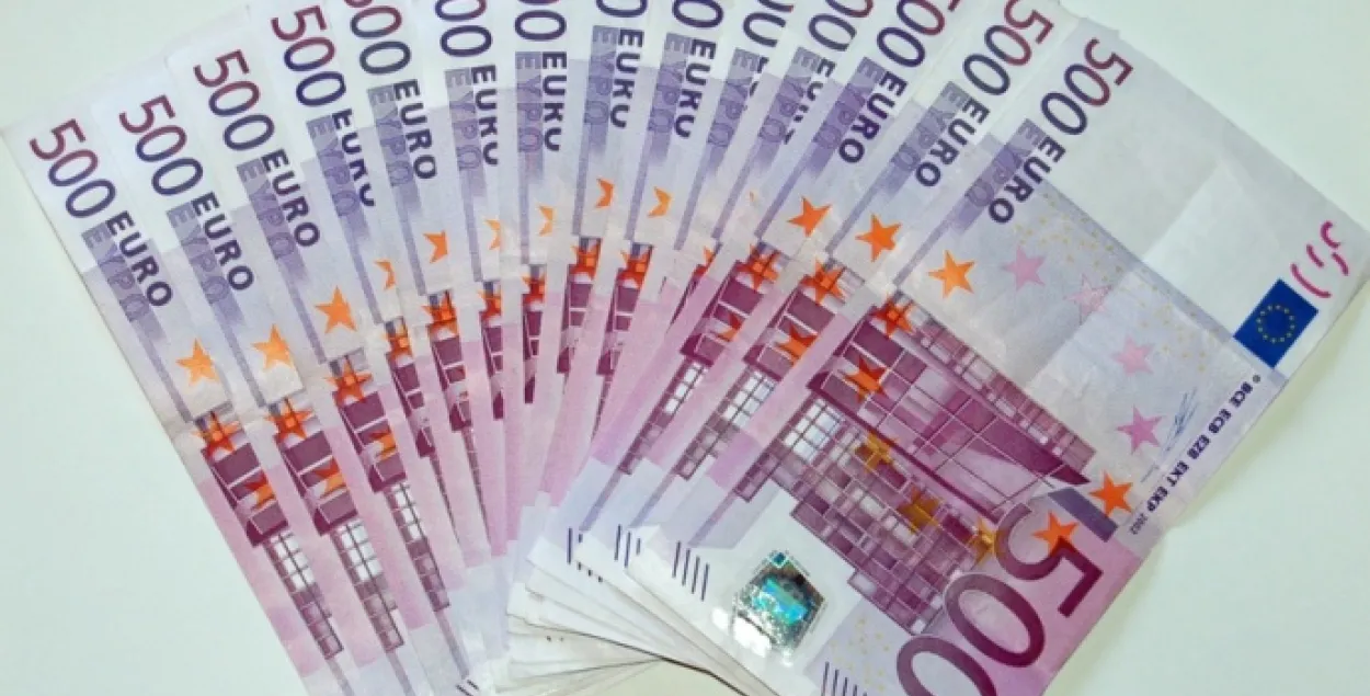 Еўрапейскі цэнтрабанк з 2018 года спыніць выпуск банкнот 500 еўра
