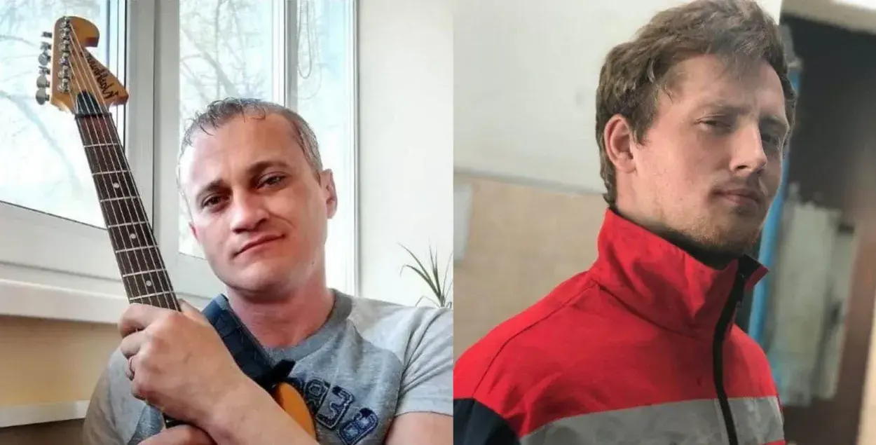 &quot;Помилованные&quot; политзаключённые Александр Бобров и Алексей Коршун.