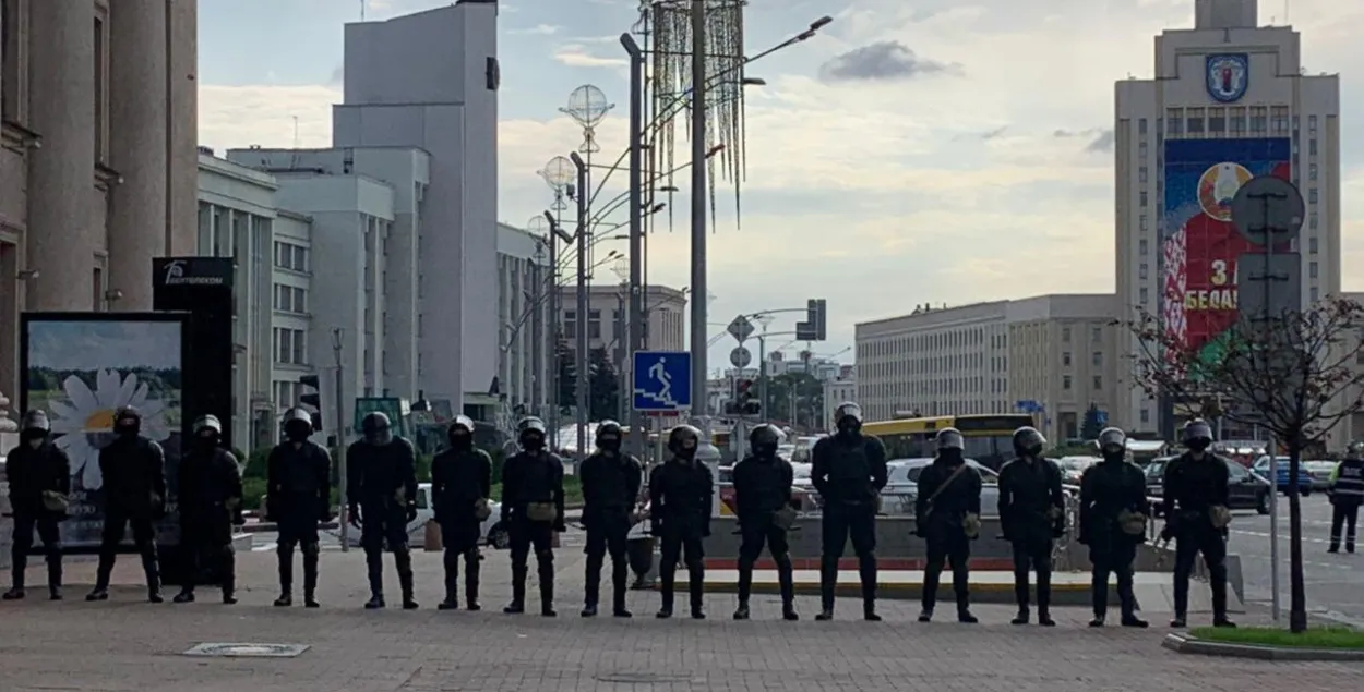 Пры разгоне маршу студэнтаў у МІнску затрымалі журналістаў