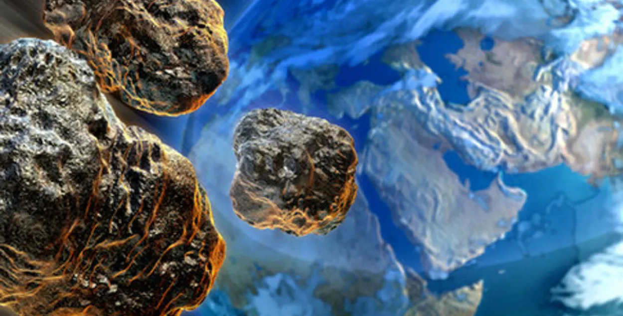 Праз 12 гадоў з Зямлёй можа сутыкнуцца гіганцкі астэроід