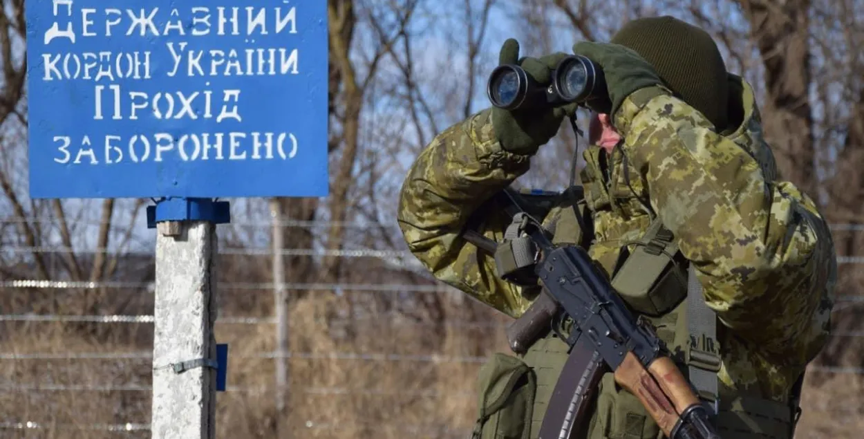 На украинской границе / twitter.com/MVS_UA​