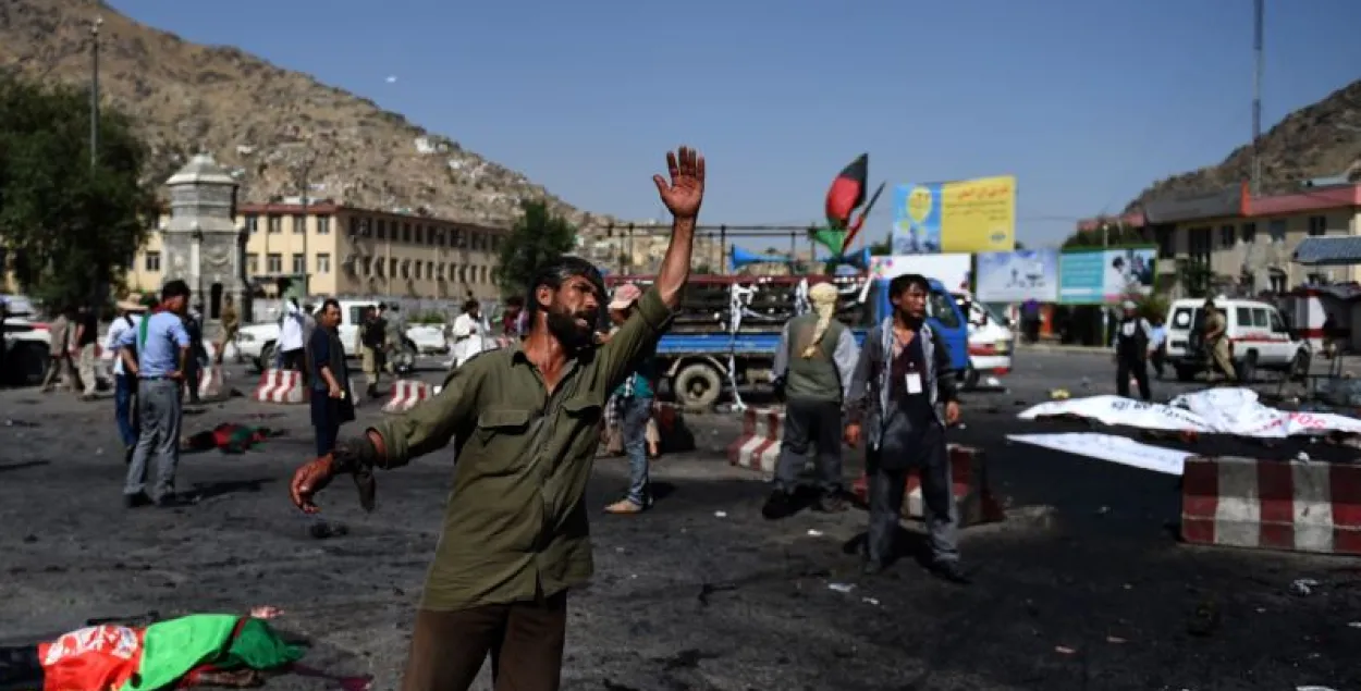 Ахвярамі выбуху ў Кабуле сталі не менш за 80 чалавек