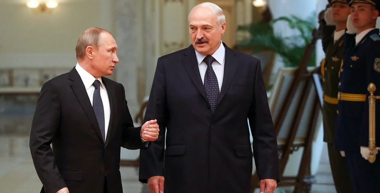 Лукашэнка і Пуцін абмеркавалі ранейшыя дамоўленасці наконт нафты і газу