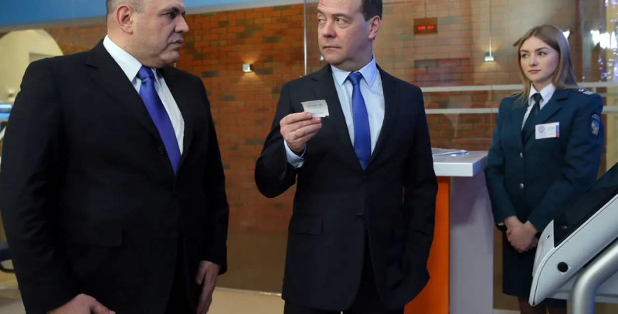 Михаил Мишустин и Дмитрий Медведев / Reuters​