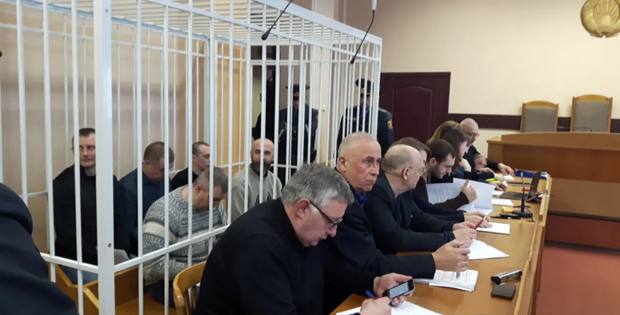 У Мінску пачаўся суд над групай мытнікаў