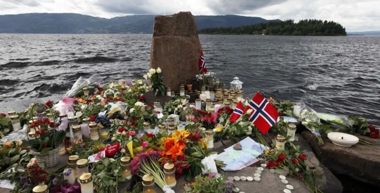 Сёння пятая гадавіна тэрактаў у Нарвегіі, якія забралі жыцці 77 чалавек