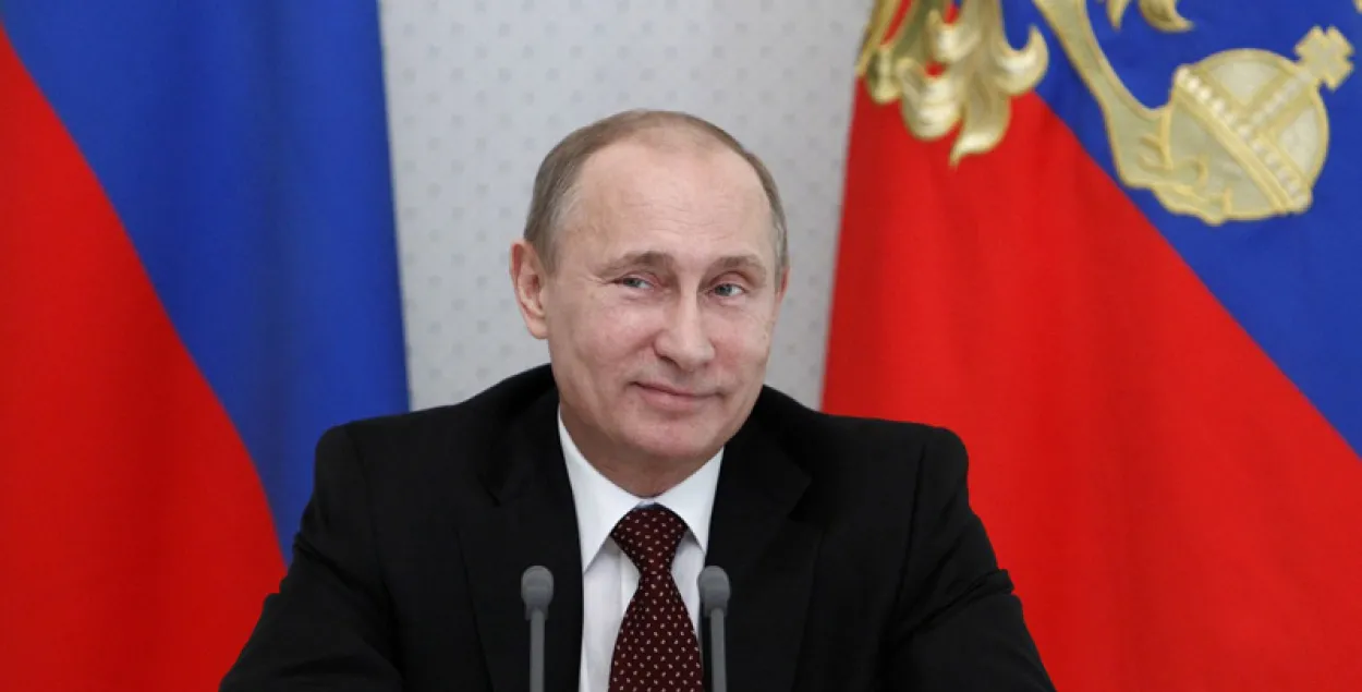 Пуцін назваў нацыянальную ідэю адзіна магчымай для Расіі 