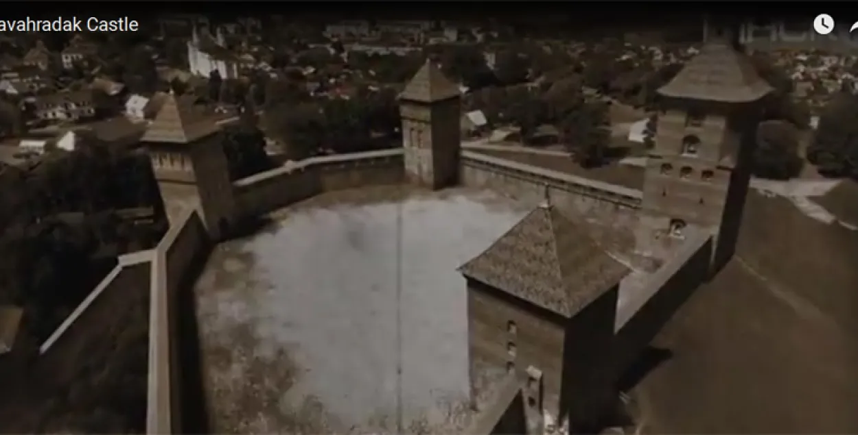 Навагрудскі замак рэканструявалі — у 3D