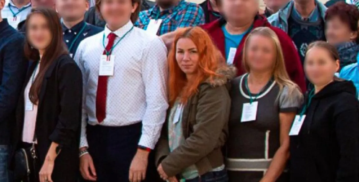 Дарья Остапенко на съезде "Говори правду" в Минске