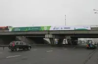 Мост на скрыжаванні МКАД і праспекта Дзяржынскага
