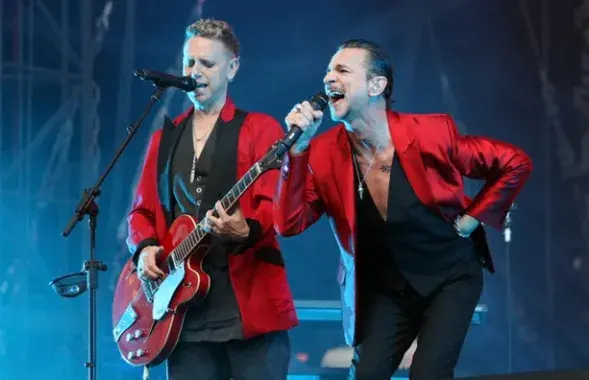 Depeche Mode выступілі на "Мінск-Арэне" (фотарэпартаж)