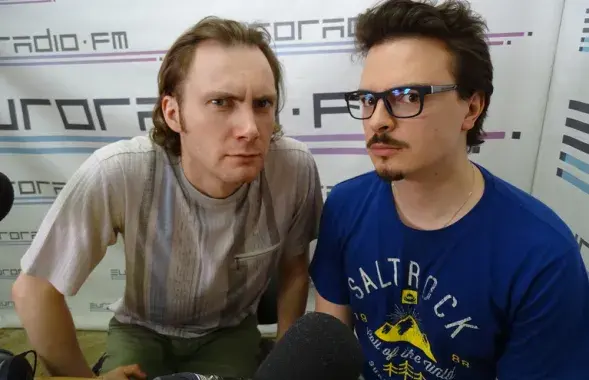 Максим Субач (слева) и Владимир Ленкевич / Еврорадио