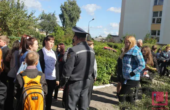 Маладзечанская школа атрымала запознены ліст ад "тэрарыстаў" (відэа)