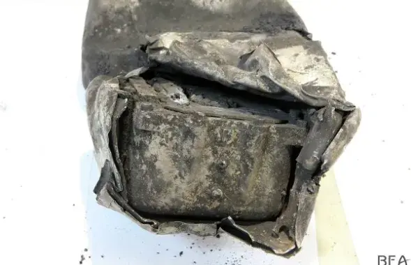 Самапісец, які знайшлі на месцы крушэння самалёта Germanwings, пашкоджаны 