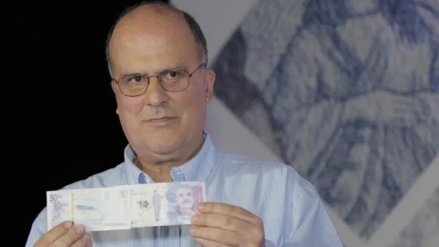 Фотафакт: Калумбія выпусціла банкноту з выявай пісьменніка Маркеса