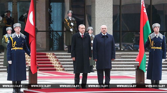 Эрдаган заявіў, што тавараабарот Турцыі з Беларуссю ўдасца падняць да $1 млрд