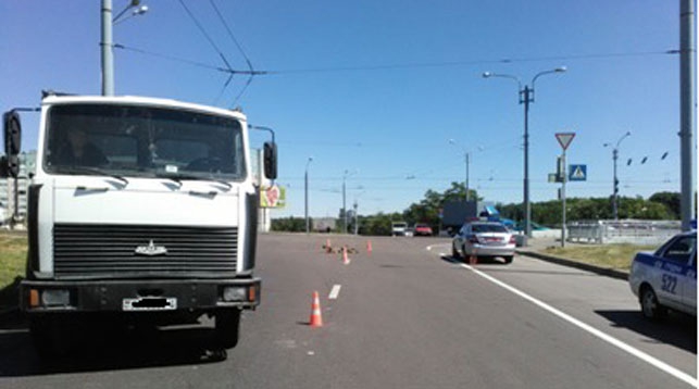 У Гродне падлетак трапіў пад колы самазвала