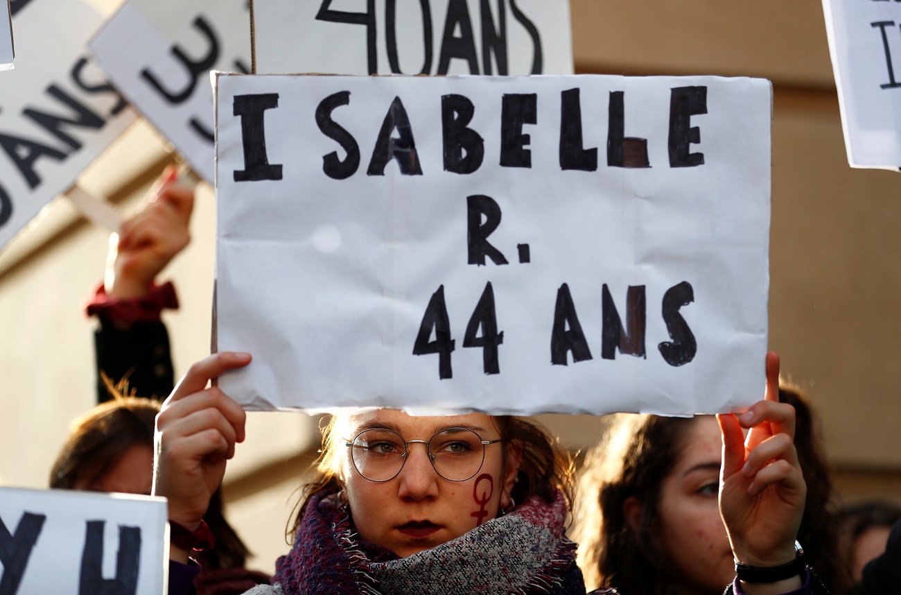 Она ушла от него, он её убил: в Брюсселе — демонстрация против домашнего насилия