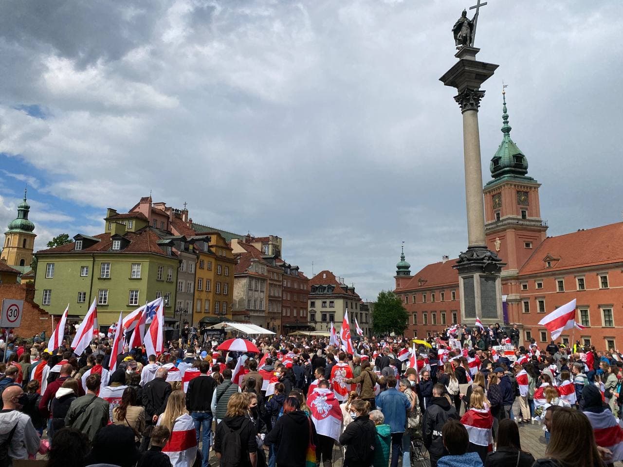Почти во всей Европе проходят акции солидарности с белорусами 