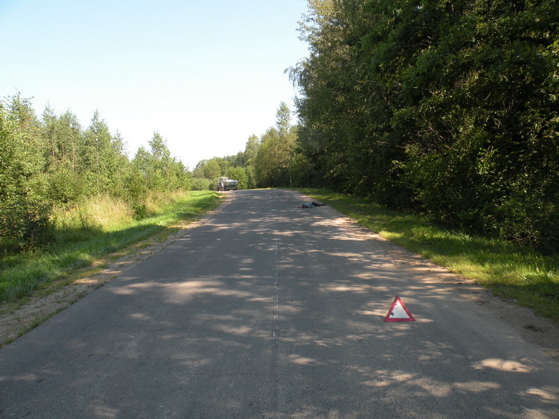 У Дрыбінскім раёне трактар наехаў на мужчыну, які выпаў з прычэпа