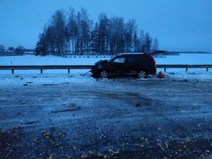 У ДТЗ у Крупскім раёне загінуў кіроўца, пацярпела 5-гадовая дзяўчынка