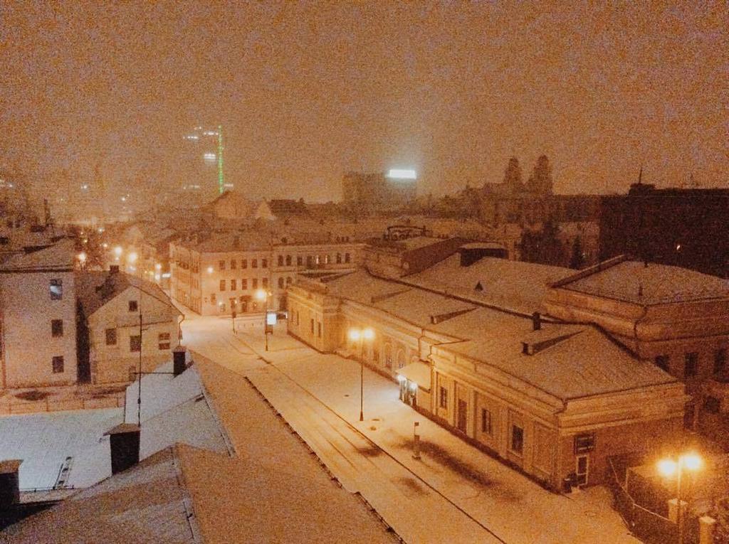 Фотафакт: Мінск пад снегам