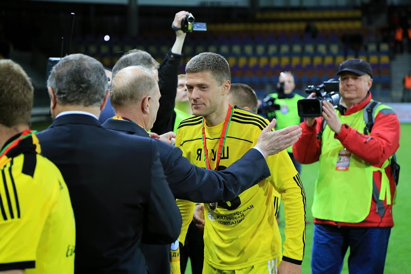 Лепшым бамбардзірам футбольнага чэмпіянату Беларусі стаў Мікалай Януш