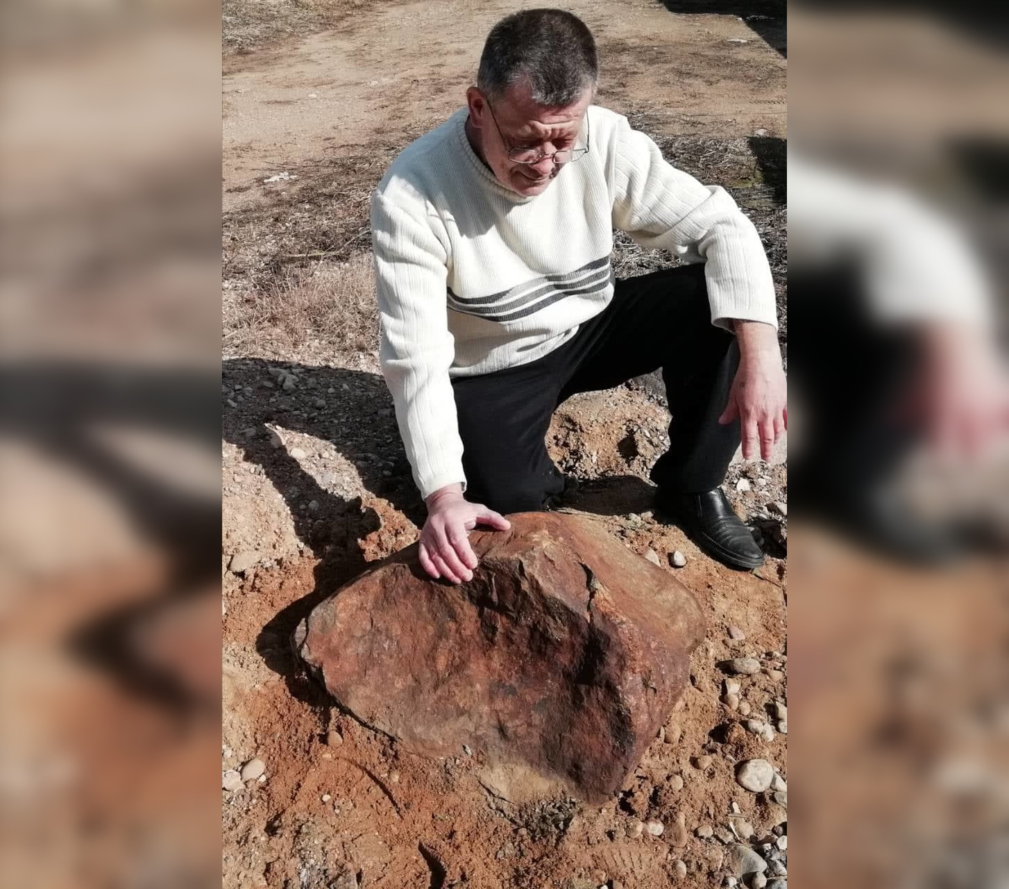 В Брестской области нашли метеорит, который упал в рождественскую ночь