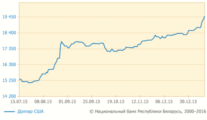 Курс долара ў Беларусі 14 студзеня вырас на 188 рублёў, а еўра — на 269