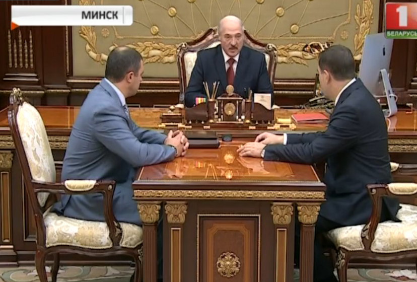 Аляксандр Лукашэнка прыняў з дакладам старшыню КДБ і Віктара Лукашэнку