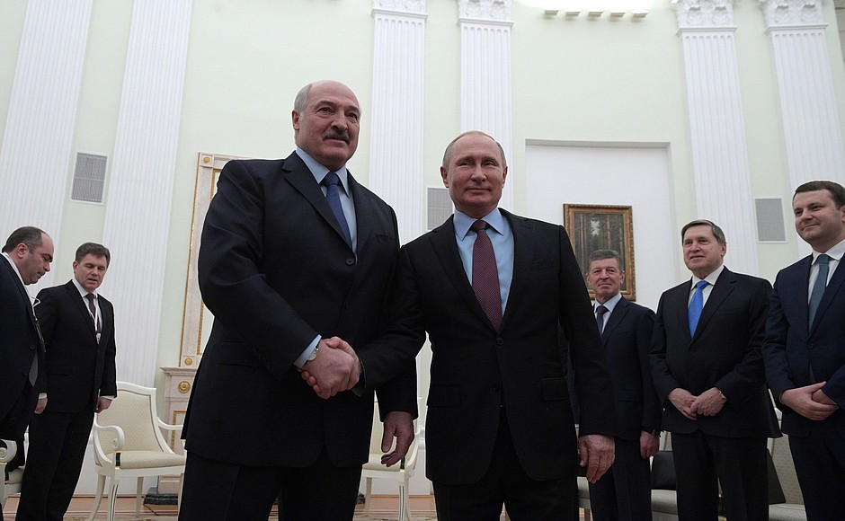 Беларусь и Россия создадут рабочую группу “по интеграции и решению вопросов”