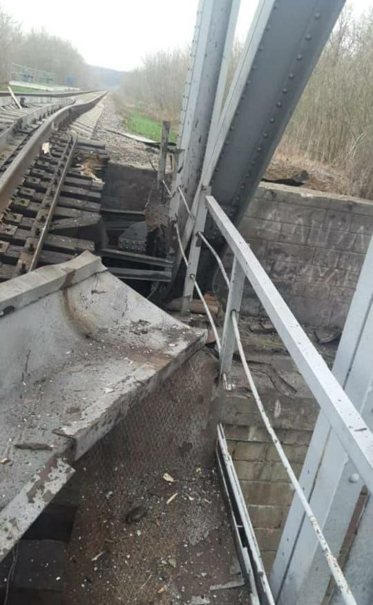 У Белгарадзе, каля якога ўзарвалі чыгунку, пачалі ствараць народную дружыну