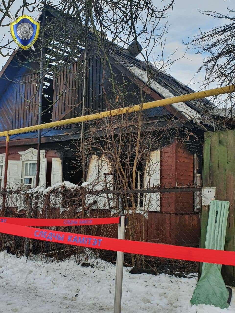 При пожаре в Борисове погибли четыре человека