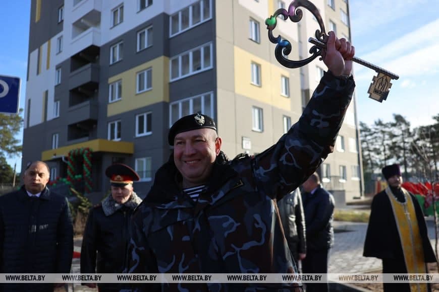 Три дома для милиционеров в Минске построили с опережением графика