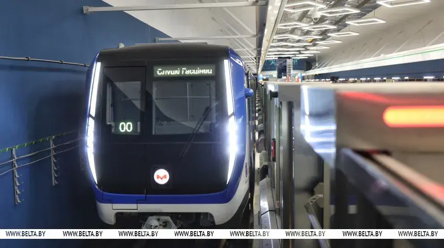 У Мінску адкрываюцца тры станцыі Зялёналужскай лініі метро