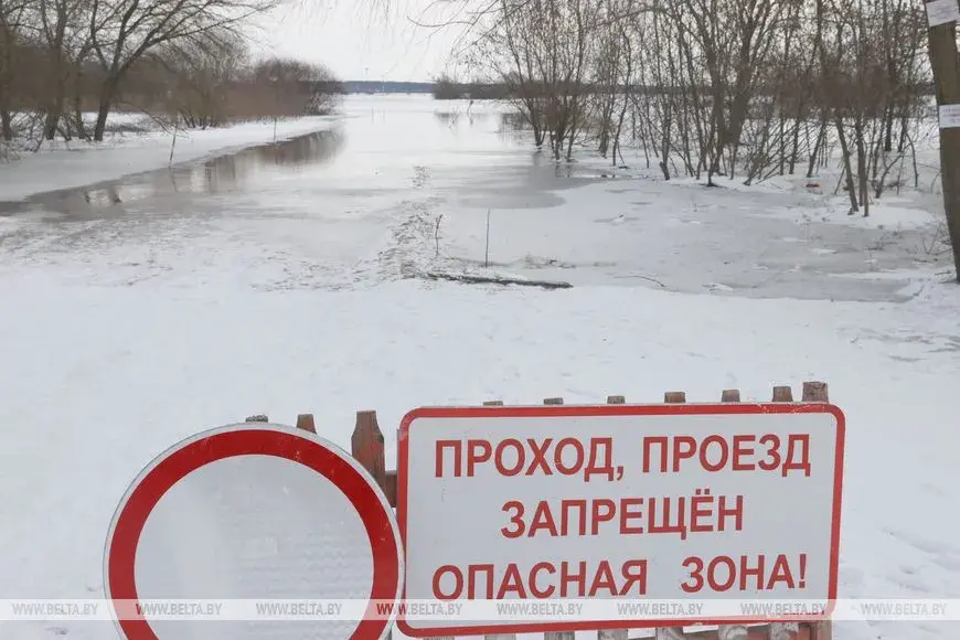 У Веткаўскім раёне 21 чалавек адрэзаны паводкай ад "вялікай зямлі"