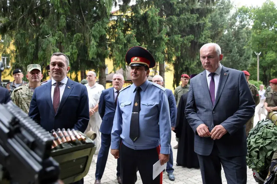 У Віцебску адбылася прэзентацыя атрада спецназа "Віцязь" 
