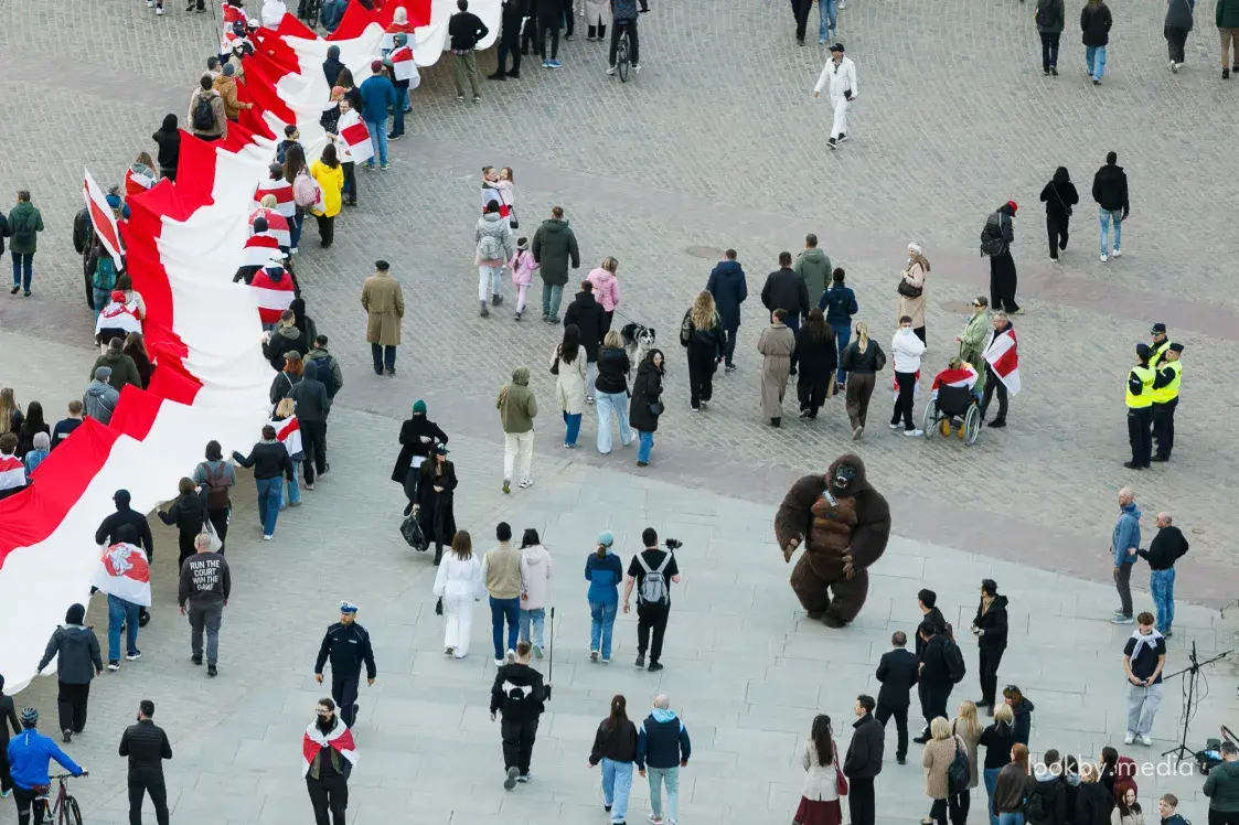 В Варшаве прошёл марш в честь Дня Воли. Фотофакт