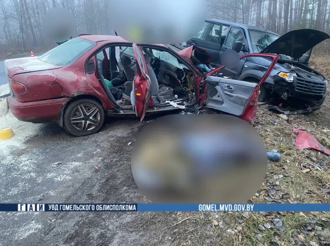 У аварыі ў Калінкавіцкім раёне загінула жанчына