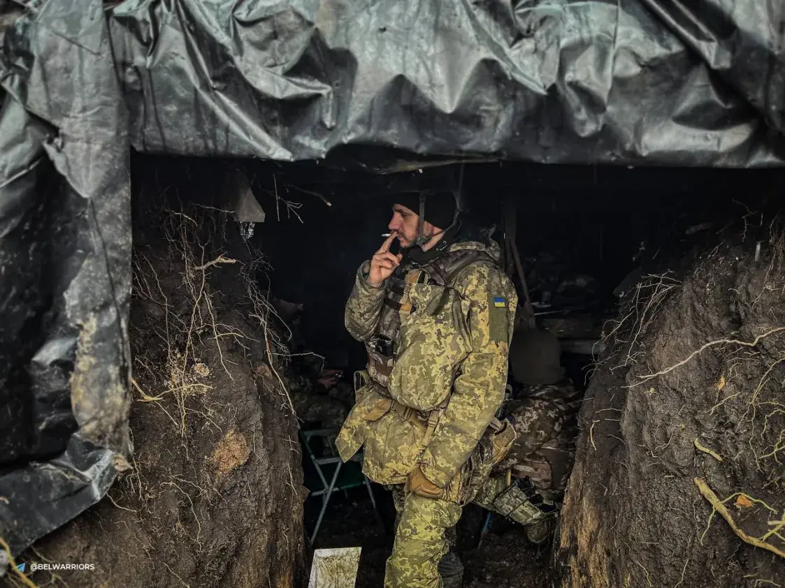 Полк Каліноўскага паказаў, у якіх умовах яго байцы ваююць на фронце