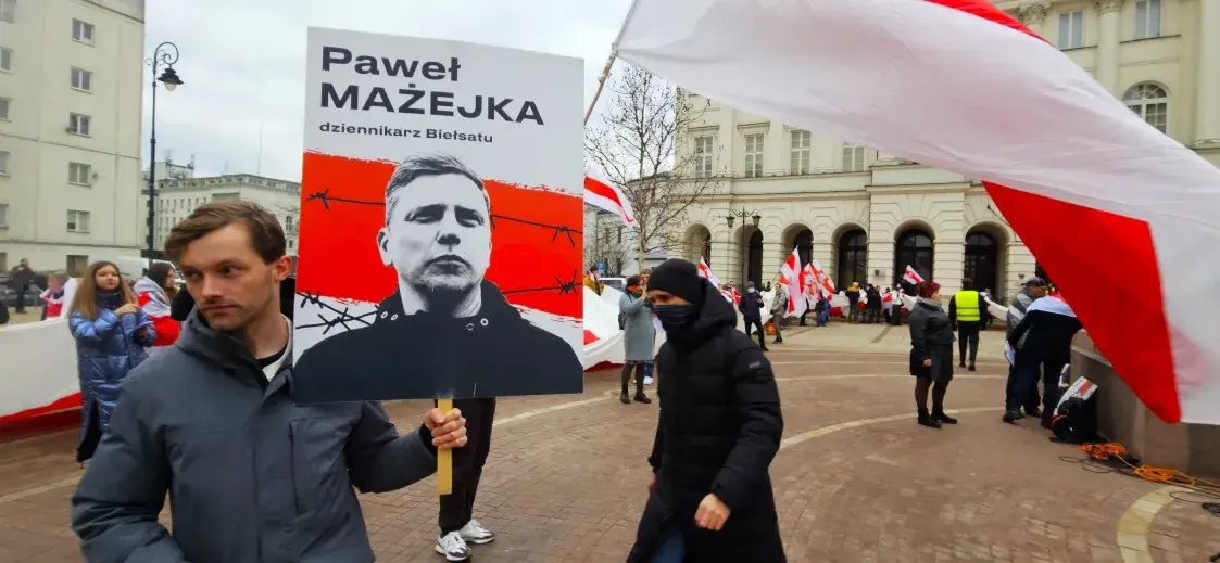 Як у Варшаве прайшоў марш “Не мой выбар” — фотарэпартаж